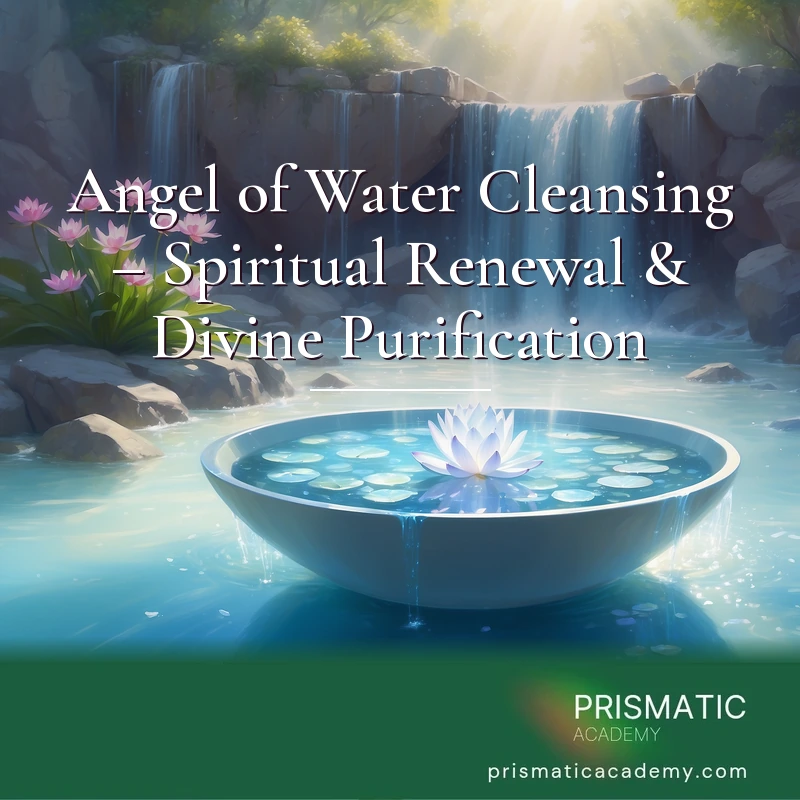 Angel of Water Cleansing – Spiritual Renewal & Divine Purification