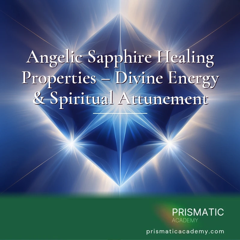 Angelic Sapphire Healing Properties – Divine Energy & Spiritual Attunement Certification Course