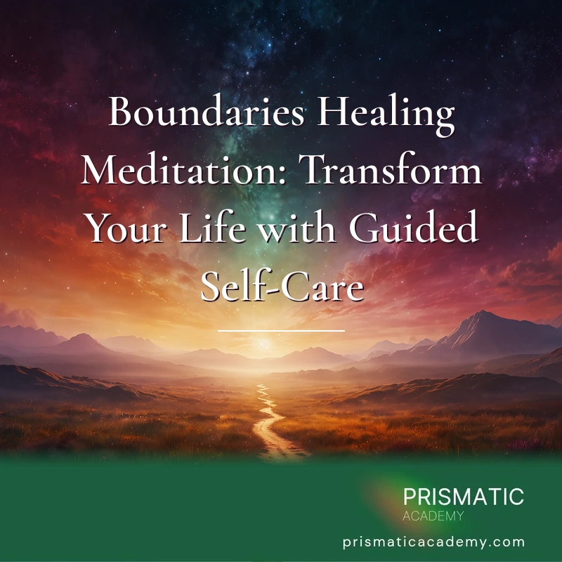 Boundaries Healing Meditation: Transform Your Life with Guided Self-Care | Digital Download Online Course