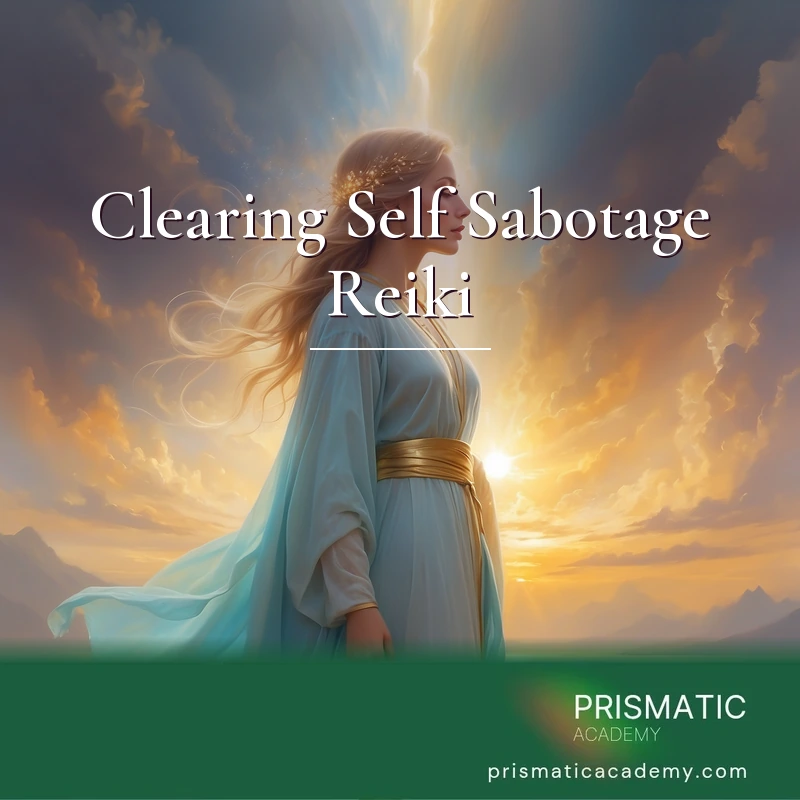Clearing Self Sabotage Reiki Certification Training with Manual