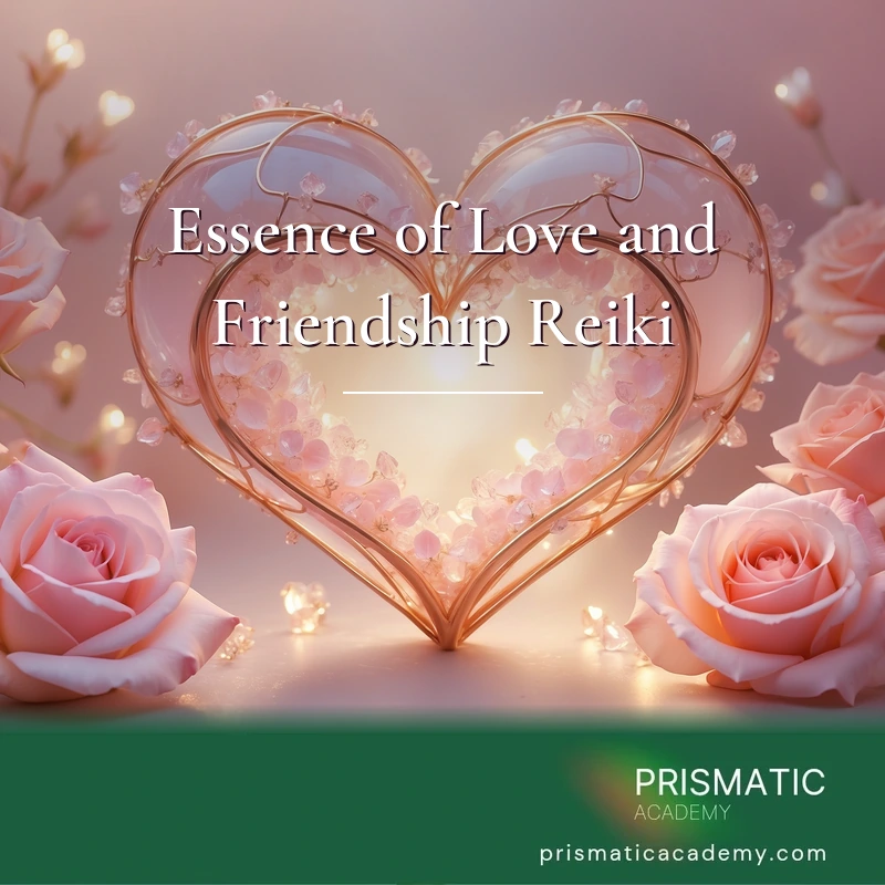 Essence of Love and Friendship Reiki Distance Certification Course with Manual