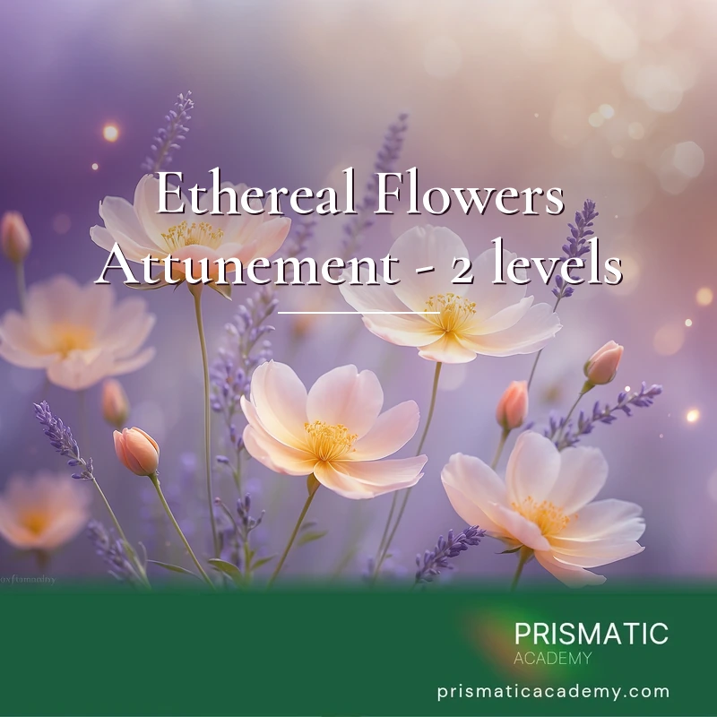 Ethereal Flowers Attunement - 2 levels Online Certification Course and Manual