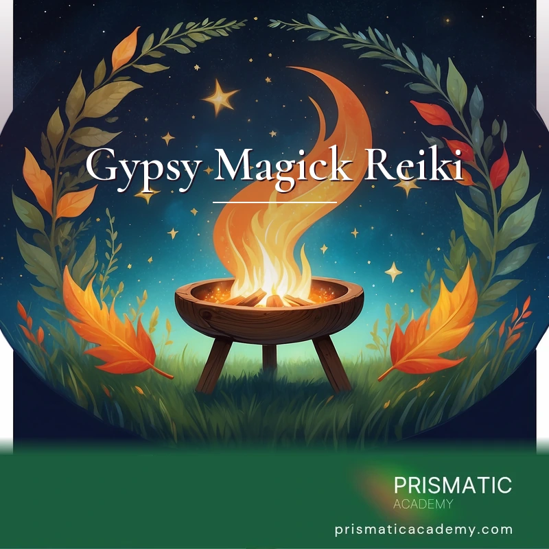 Gypsy Magick Reiki Distance Certification Course with Manual