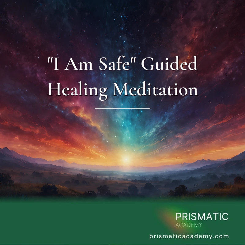 "I Am Safe" Guided Healing Meditation | Instant Digital Download Online Training Course
