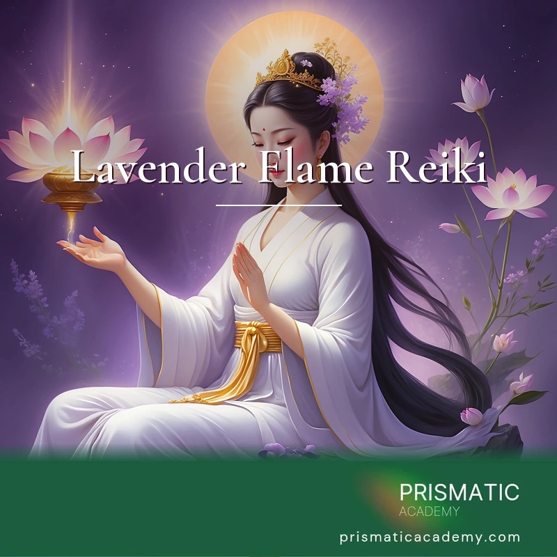 Lavender Flame Reiki Online Certification Course and Manual