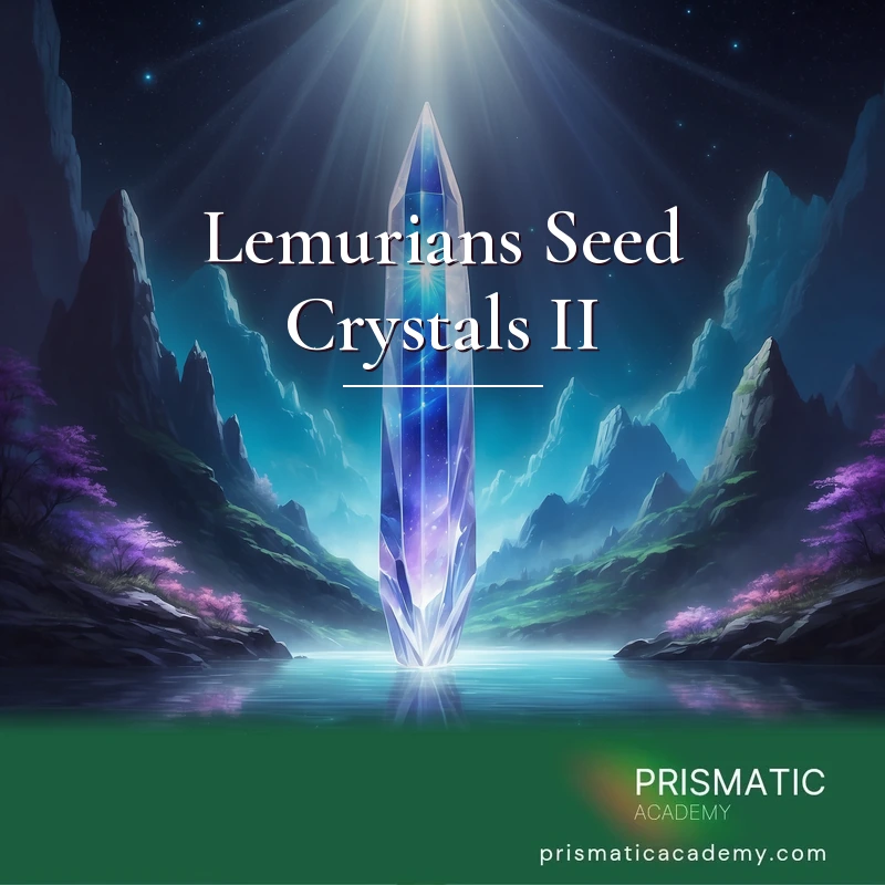 Lemurians Seed Crystals II Certification Course with Manual