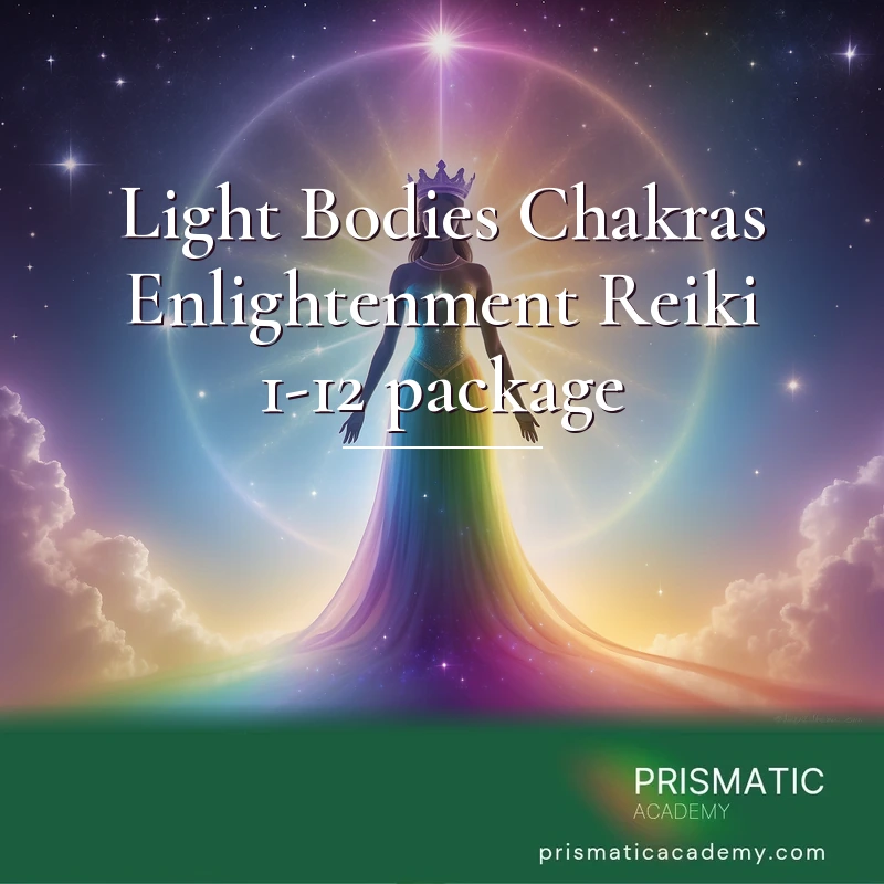 Light Bodies Chakras Enlightenment Reiki 1-12 package Online Course