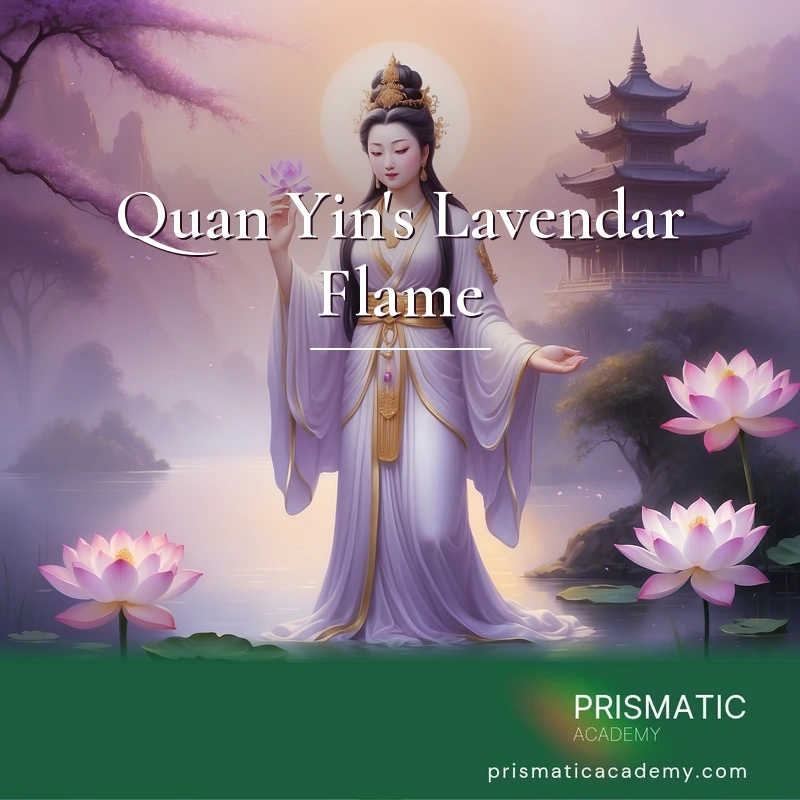 Quan Yin's Lavendar Flame Distance Certification Course with Manual