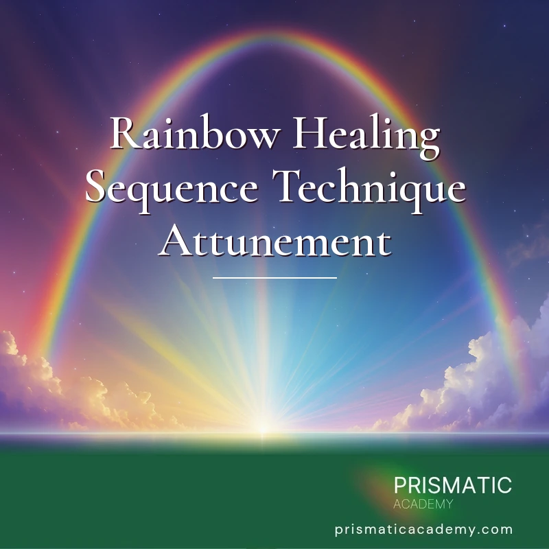 Rainbow Healing Sequence Technique Attunement Distance Certification Course with Manual