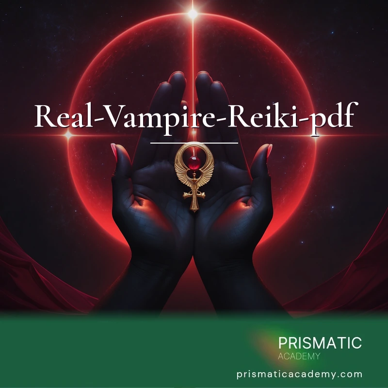 Real Vampire Reiki Certification Course with Manual