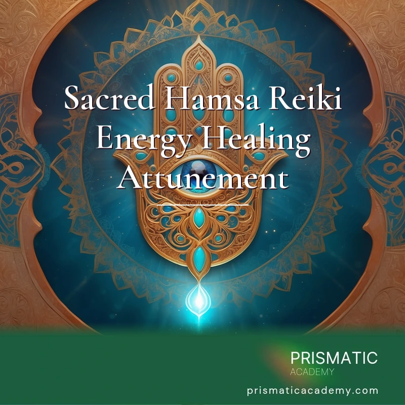 Sacred Hamsa Reiki Energy Healing Attunement Certification Training with Manual