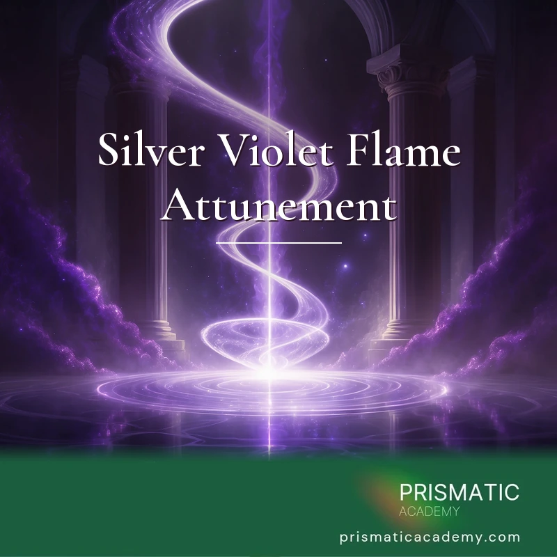 Silver Violet Flame Attunement Certification Course with Manual