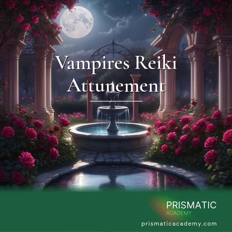 Vampires Reiki Attunement Online Certification Course and Manual